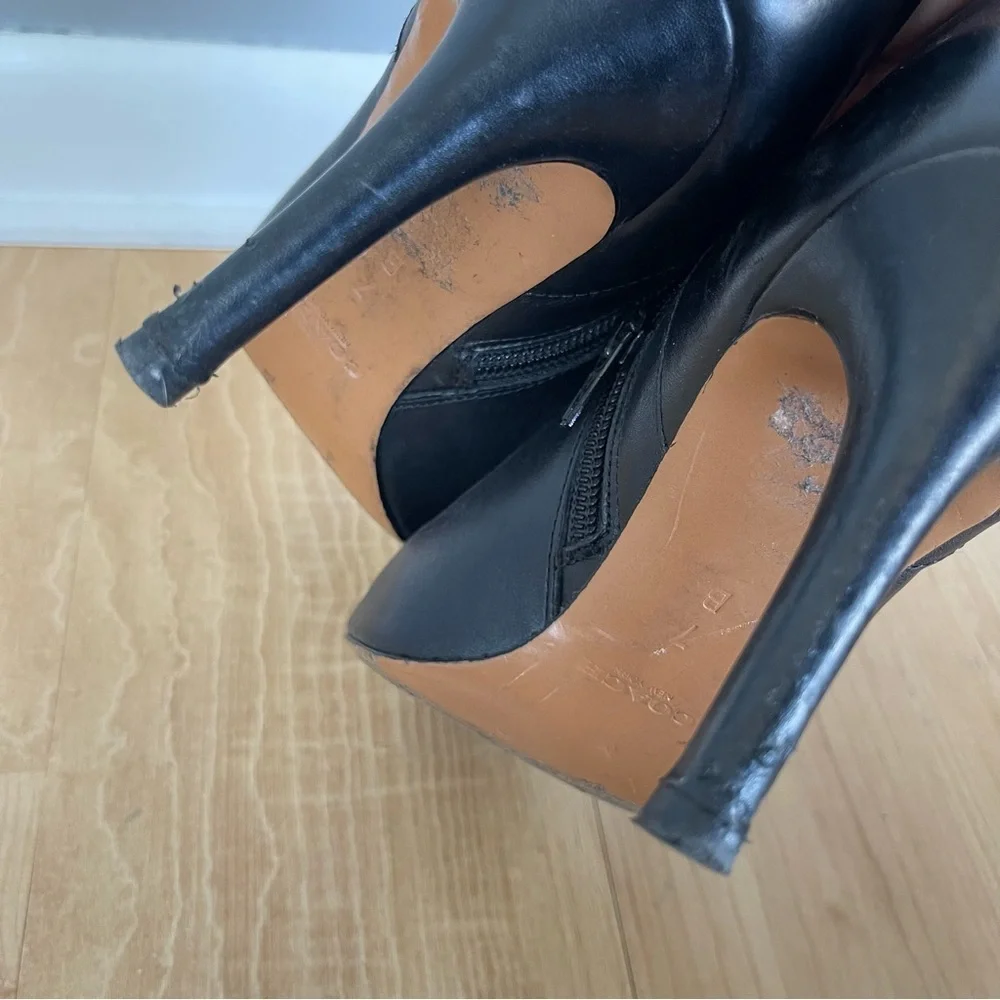 Coach Black Ankle Booties
